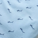 Kids Boys Cartoon Sharks Print Casual Summer T-Shirts childrensterritory