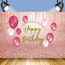 Glitter Diamond Customized Happy Birthday Background Photo Props childrensterritory