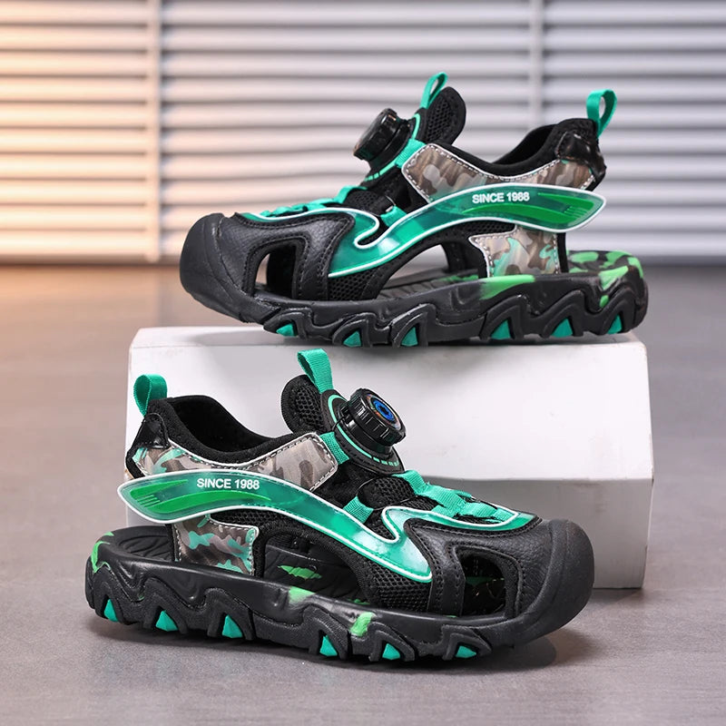 Kids Hollow Non-Slip Lightweight Candy Color Summer Sandals