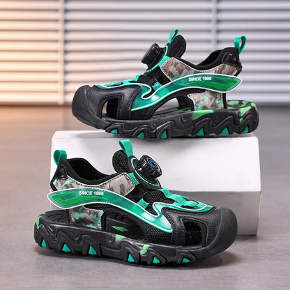 Kids Hollow Non-Slip Lightweight Candy Color Summer Sandals