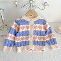 Baby Girls Long Sleeve Embroider Knit Cardigan childrensterritory