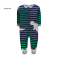 Newborn One-Piece Cotton Rompers with Zipper for All Seasons childrensterritory