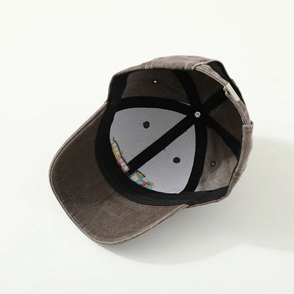 Cartoon Trains Embroidered Summer Sports Hats for Kids childrensterritory