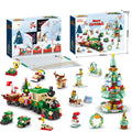 Christmas Advent Calendar Building Blocks Set for Kids childrensterritory