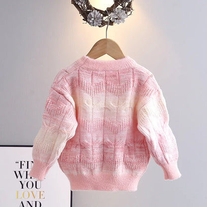 Kids’ Long-Sleeve Casual Soft &amp; Warm Sweater