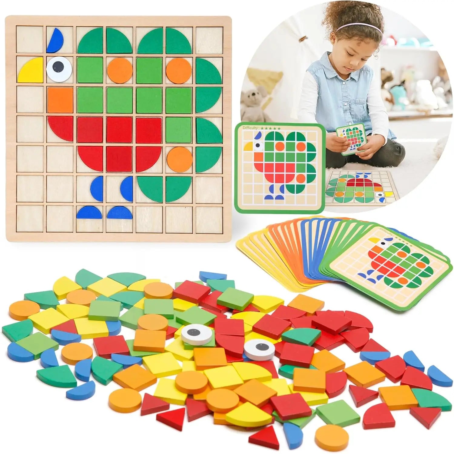 Colorful Learning Puzzle Toy For Baby Kids childrensterritory