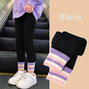 Kids Girls Casual Knitted Warm Cotton Leggings childrensterritory