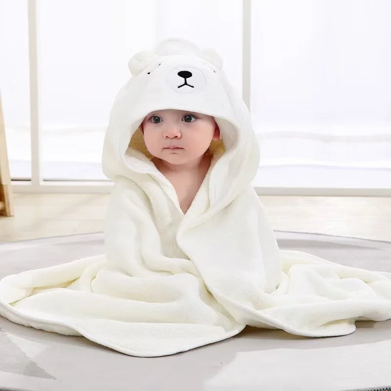 Cute Cartoon Design Super-Soft Kids Bath Towel childrensterritory