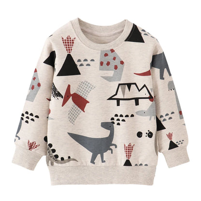 Little Boys Cotton Various Pattern Sweatshirts childrensterritory