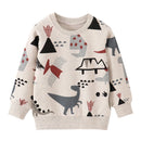 Little Boys Cotton Various Pattern Sweatshirts childrensterritory
