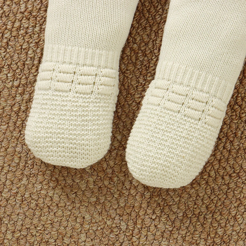 Baby Girls Round Neck Long Sleeves Winter Outfit