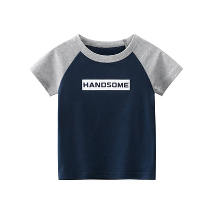 Graffiti Print Kids Boys Girls Summer Cotton T-Shirt Top childrensterritory