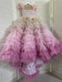 Handmade Elegant Floor Length Flower Girl Dresses childrensterritory