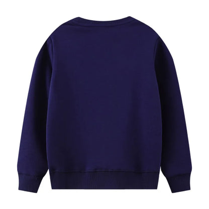 Girls Full Sleeves Flowers Embroidery Casual Sweatshirts childrensterritory