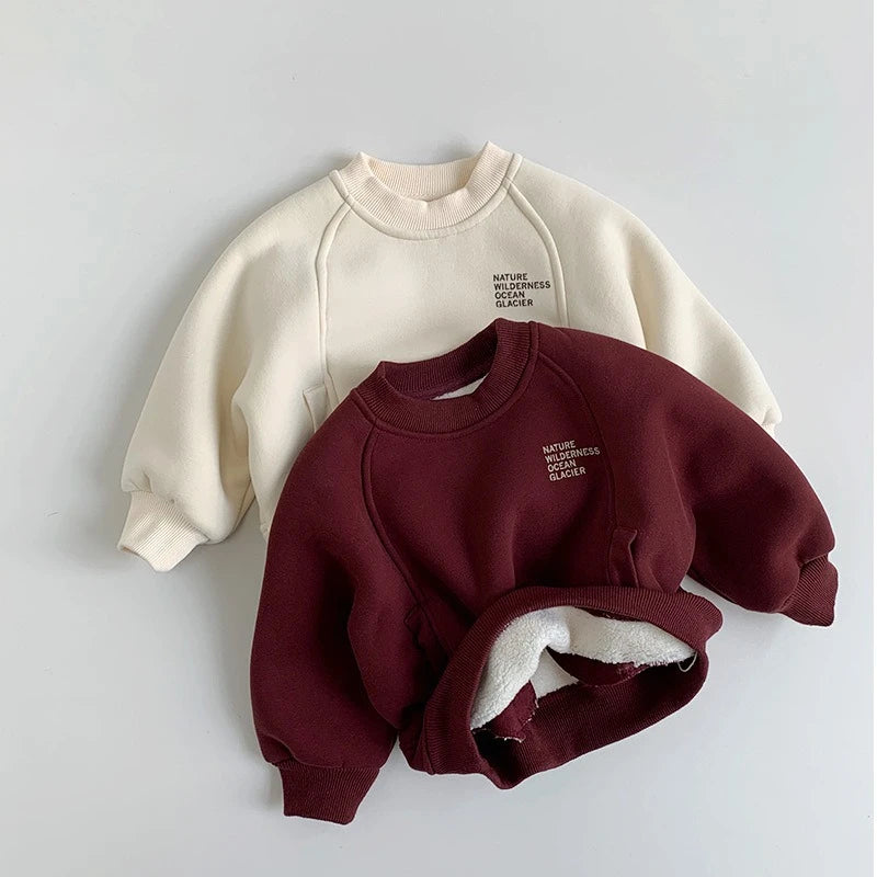 Kids’ Full-Sleeve Soft Winter Sweatshirt