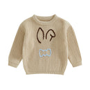 Toddler Girl Boy Casual Knitting Pullover for Easter childrensterritory