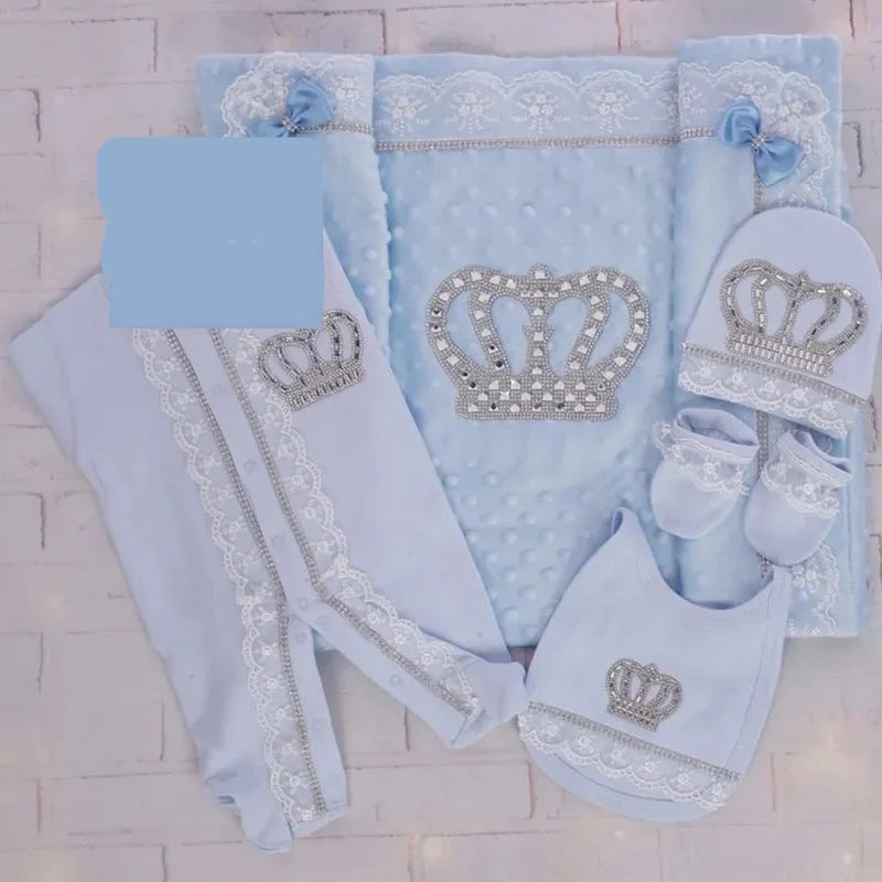 Designer Newborn Baby Cotton Clothing Set in One Pack childrensterritory