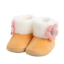 Flower Design Comfortable Baby Snow Booties childrensterritory