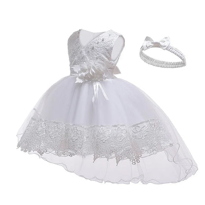 Baby Girl Elegant Lace Design Christmas/Birthday Party Dresses childrensterritory