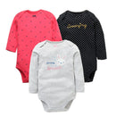 Baby Cartoon Printed Long Sleeve Cotton Jumpsuit