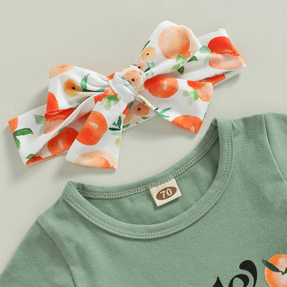Infant Girl Printed Top and Shorts Summer Clothes childrensterritory