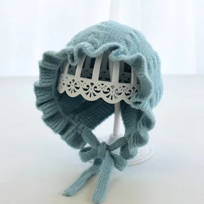 Ear Protection Warm Woolen Knitted Baby Hat childrensterritory
