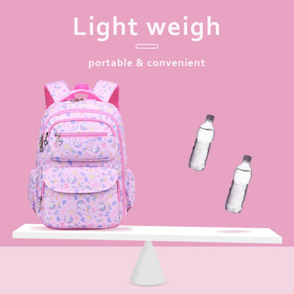 Colorful Print Waterproof Kids Girls Large School Bags childrensterritory