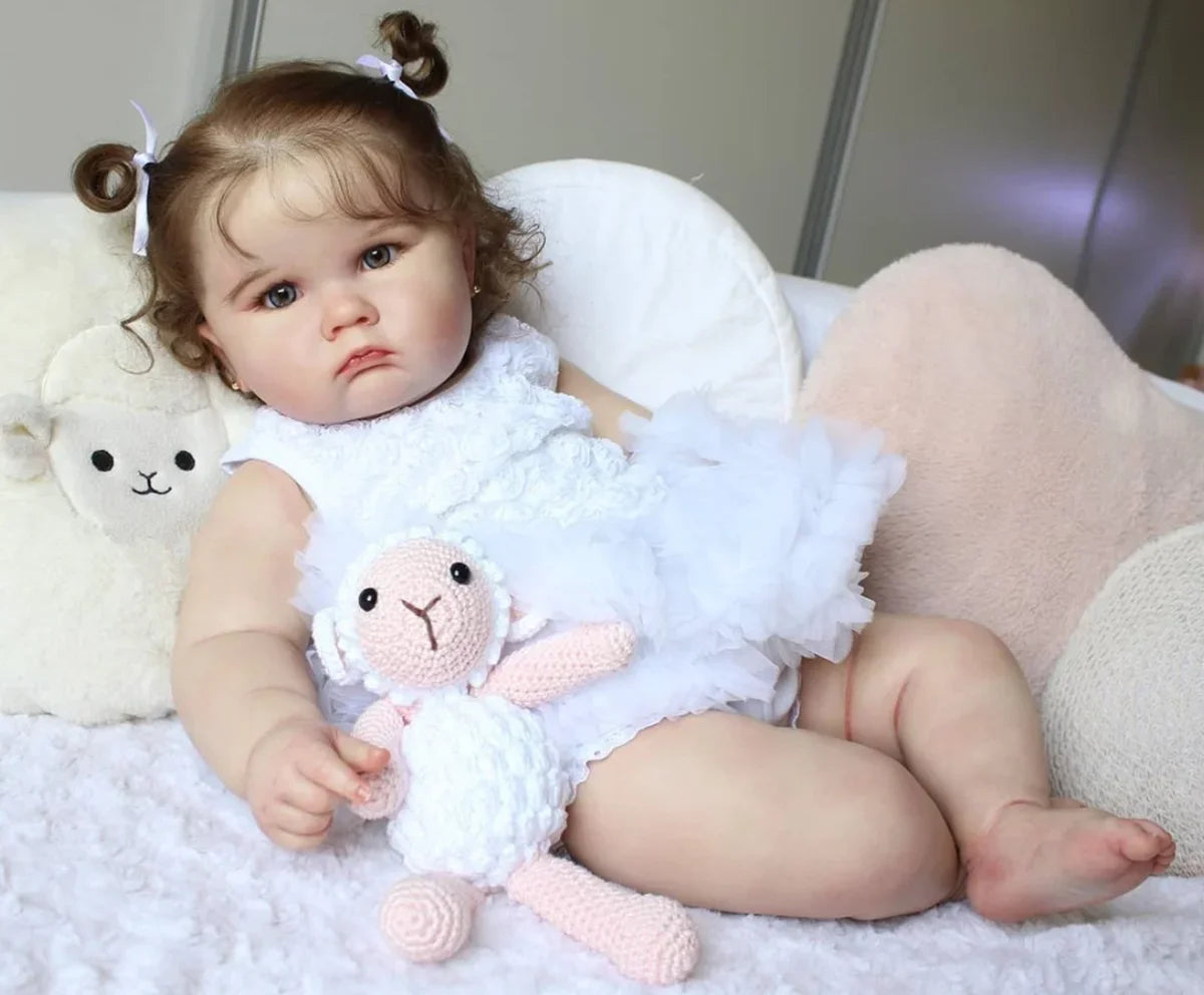 Handmade Baby Doll With 3D-painting Skin and Vascular Vein childrensterritory