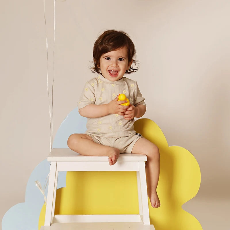 Sailboat Print Family Matching Outfits for Kids and Baby