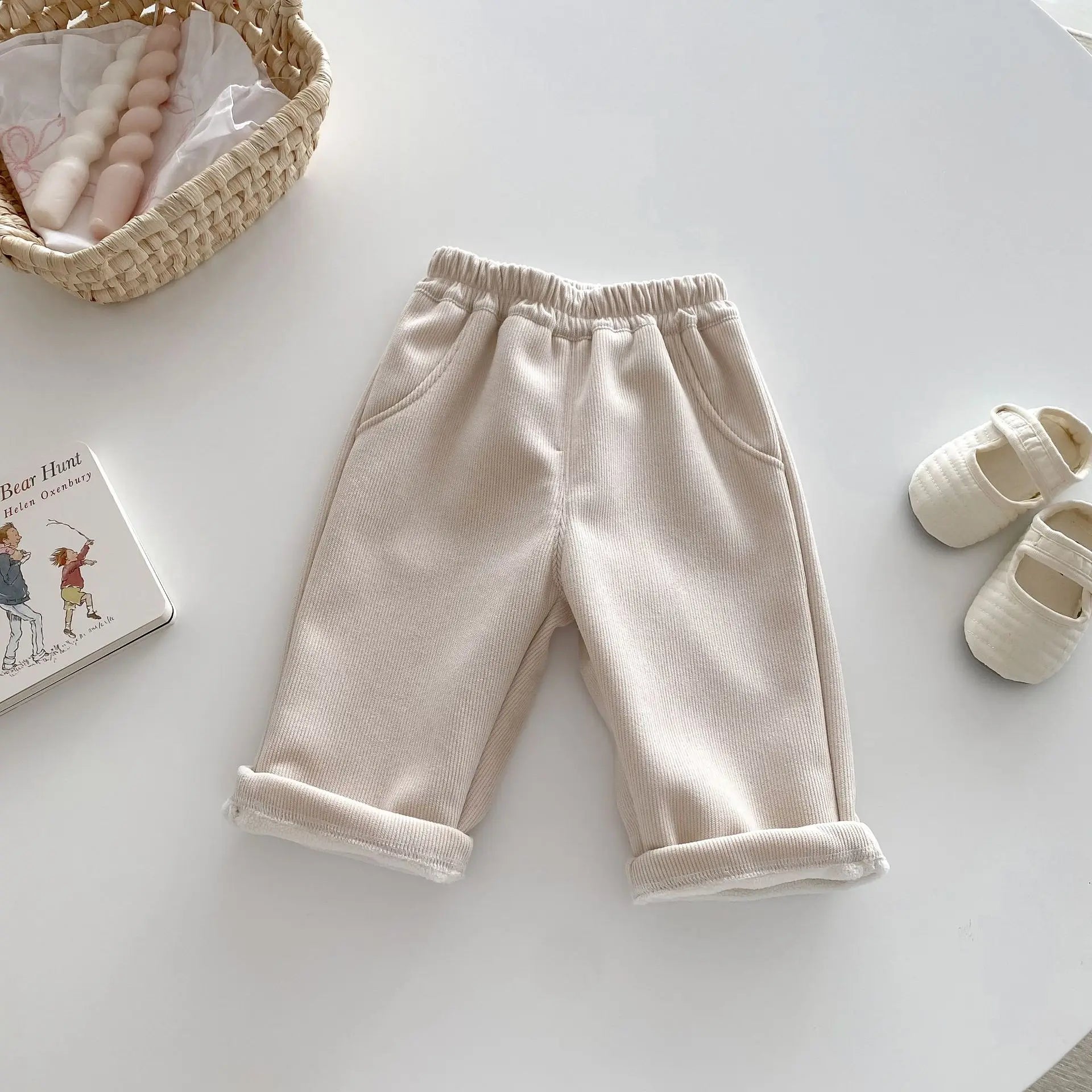 Fashion Prints Baby/Toddlers Thick Fleece Lining Pants childrensterritory