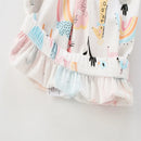 Cartoon Print Casual Kids Pyjamas for Autumn Spring childrensterritory