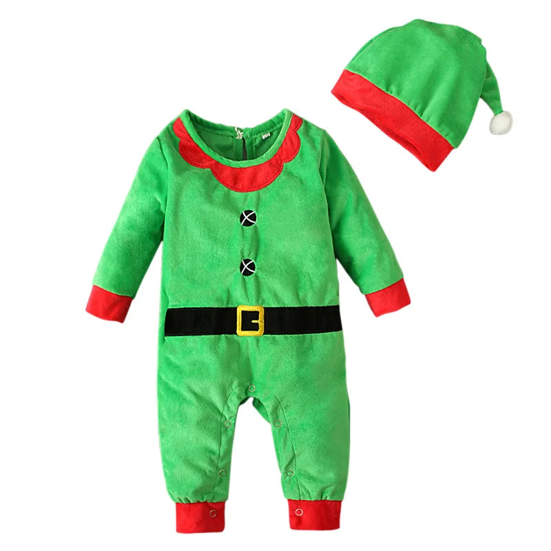 Adorable Baby Santa Claus Outfit For Christmas childrensterritory