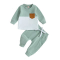 2PCS Warm Sweatshirts and Long Pants Baby Tracksuit childrensterritory