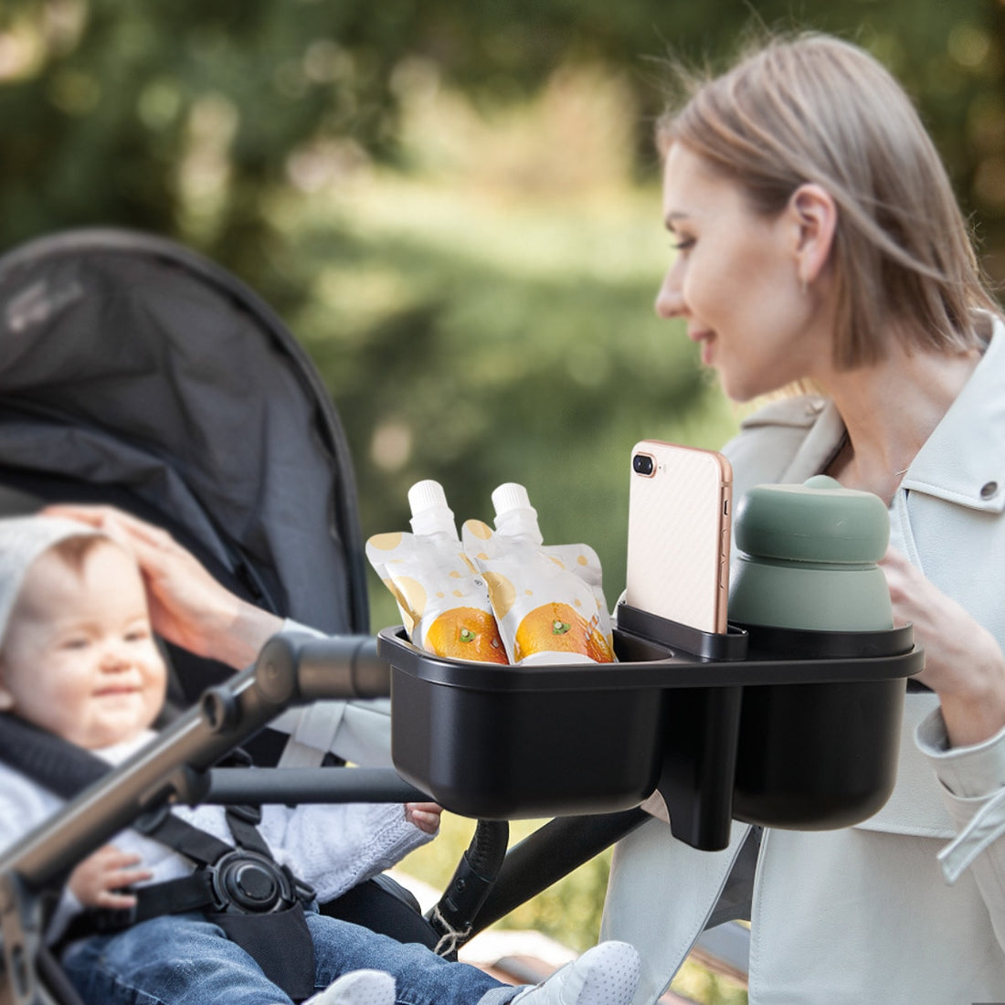 3in1 Multifunctional Baby Stroller Cup and Phone Holder childrensterritory
