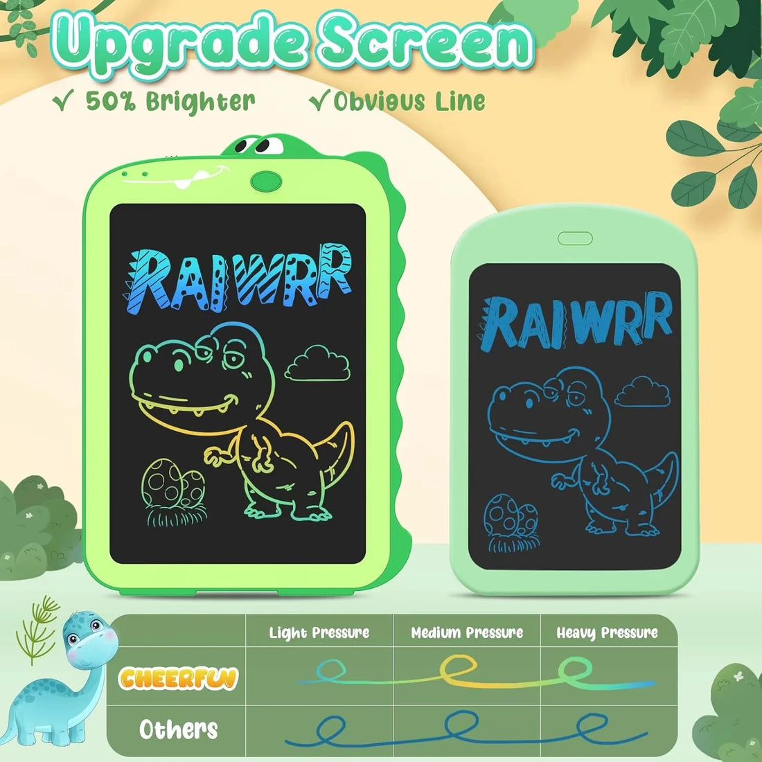 Kids Doodle Board Writing Tablet Toys 8.5 inch Display