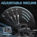 Adjustable Gaming Chair with Footrest and Massage Lumbar Support childrensterritory