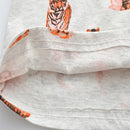 Boys Cartoon Tiger Print Cotton T-shirts For Summer childrensterritory