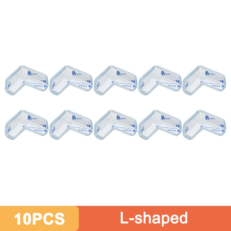 Self-Adhesive Silicone Furniture Corner for Baby: 5/10/20 Pieces childrensterritory