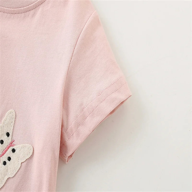 Kids Girls Cartoon Design Tops and Leggings Set childrensterritory