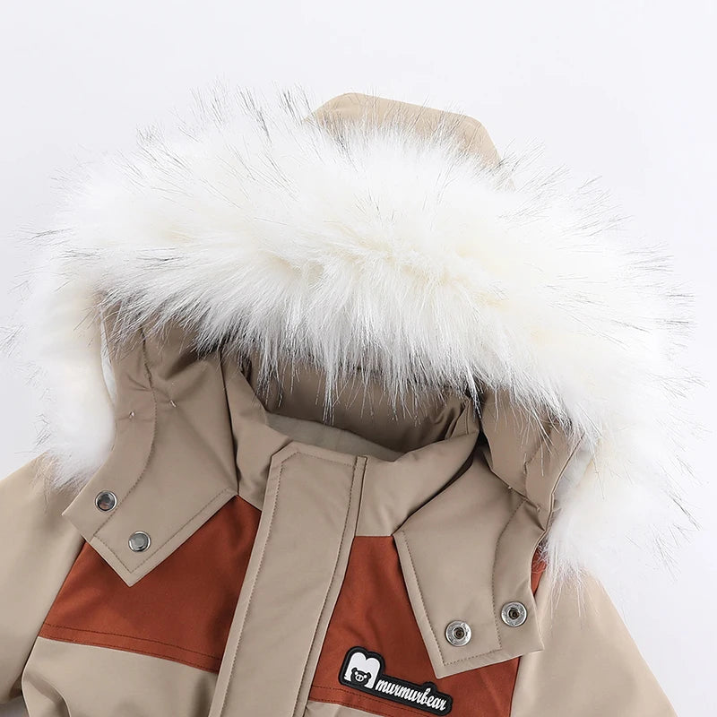-30 Degree Waterproof Hooded Overall Baby/Kids Ski Suits childrensterritory