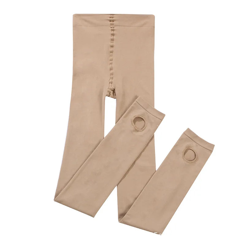 Kids Girls High Quality Stirrup Ballet Dance Tights childrensterritory