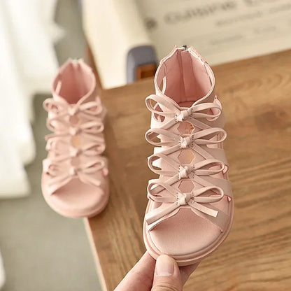 Kids Girls Roman Style Princess Sandals Casual Shoe