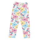 Little Girls Cartoon Flowers Print Leggings/Trousers childrensterritory