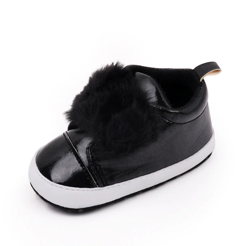 New Born Baby Blingbling Plushy Sneakers childrensterritory