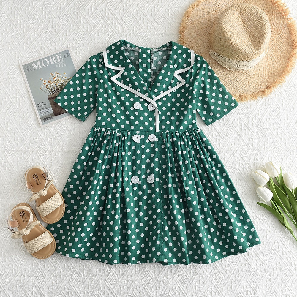 Kids Girls Floral Summer Fashion Dresses childrensterritory
