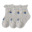 3Pair/lot New Thin Casual Baby/Toddler Summer Socks childrensterritory