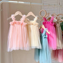 Little Girls 3D Flower Design Tutu Princess Dresses for Summer childrensterritory