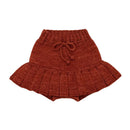 Toddler Girls Popcorn Chunky Knit Pullover Tops and Skirt Set childrensterritory