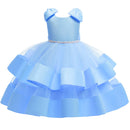 Bow Design Elegant Princess Tutu Dress For Girls childrensterritory