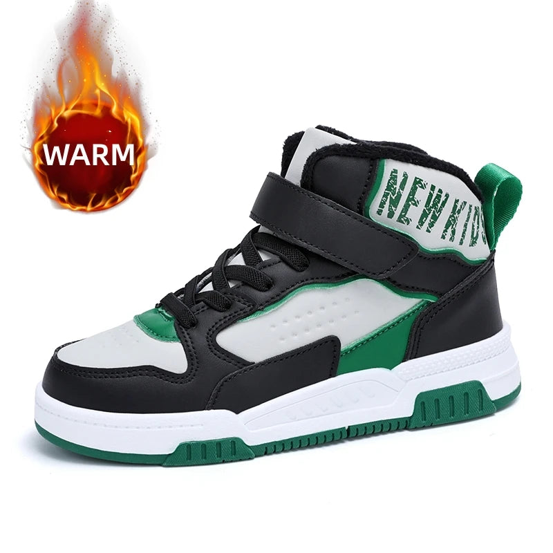 Boys High Top Casual Sports Basketball Sneakers childrensterritory